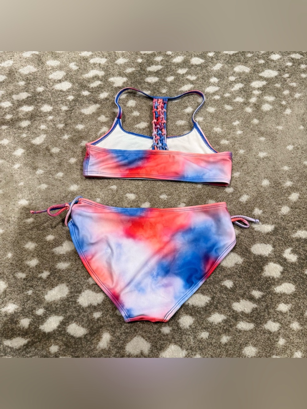 Girls Bundle (4) art class/cat & jack Bikini Sets for summer. Size 8 - Picture 6 of 16